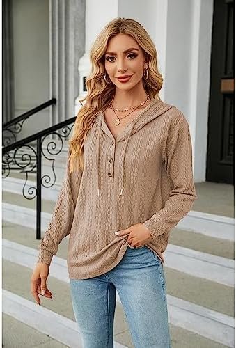 Women's Hoodies Autumn Thin Long Sleeve Sweatshirt Solid Colour Loose Top