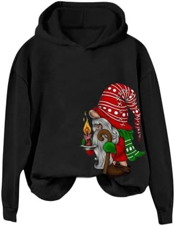 Cute Printed Women's Hoodie Casual Sweatshirt With Hood For Everyday Wear Hoodies for Ladies