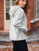 Womens Casual Hoodies Fall Winter Long Sleeve Sweatshirt Pullover with Pocket