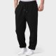 Men's Lined Sweatpants Wide Free Straight Leg Jogging Pants Workout High Waist Yoga Pants with Pockets