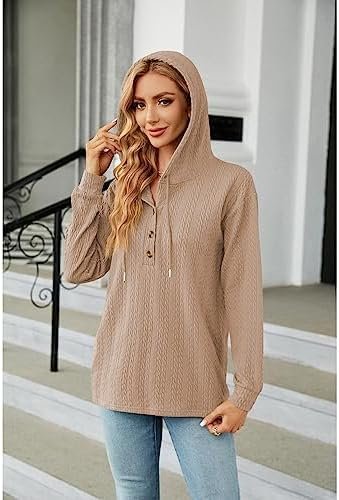 Women's Hoodies Autumn Thin Long Sleeve Sweatshirt Solid Colour Loose Top