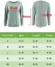 Womens Casual Long Sleeve Sweatshirts Crew Neck Relaxed Fit Tops Cute Pullovers